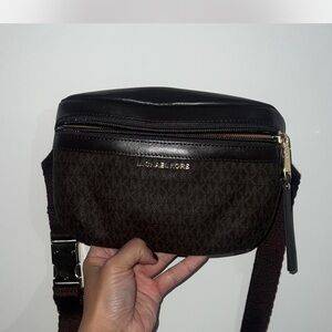 Michael Kors Dark Brown Belt Bag